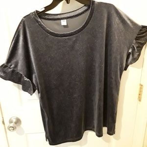 Midnight Black New  pullover sparkly top